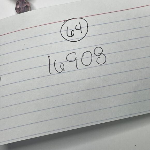 Chico's beaded necklace signed costume jewelry neutral natural romantic - Picture 13 of 13